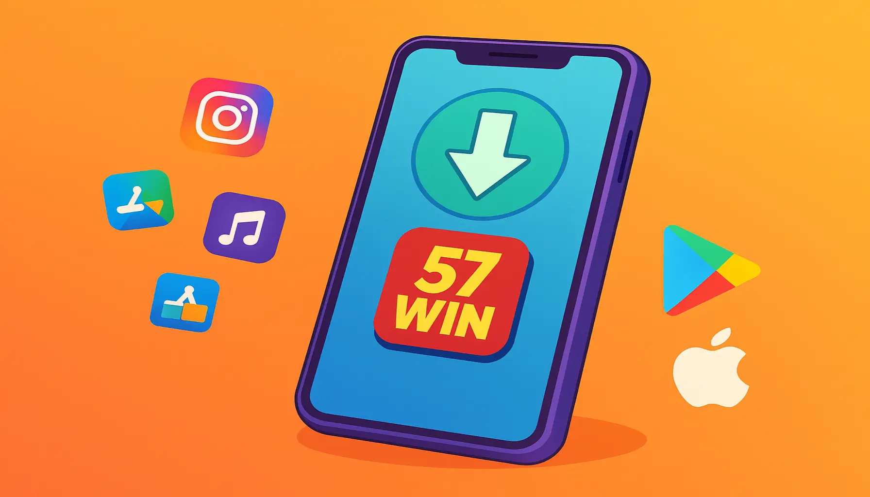 Baixar o 57WIN.COM Cassino App